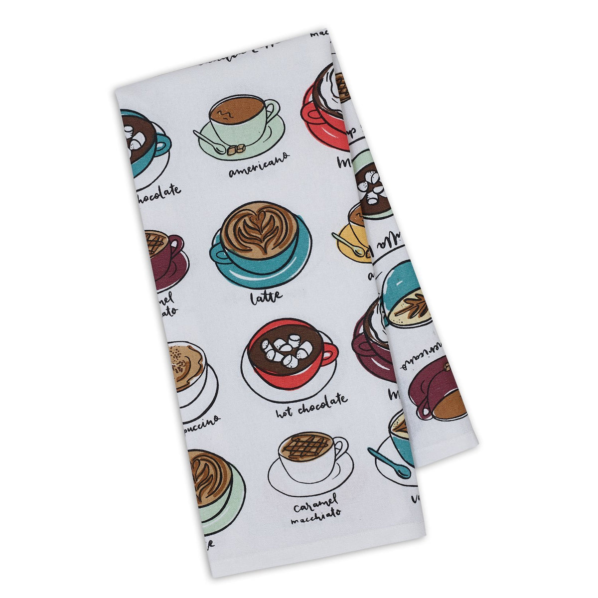 Coffee Cups Printed Dish Towel – MarketSpice