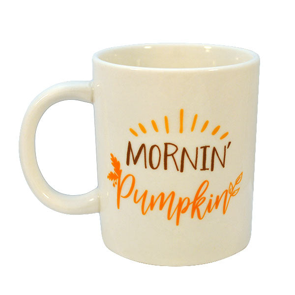 Mornin' Pumpkin mug, Pumpkin spice mug