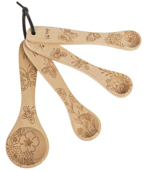 Ganz Butterfly Wooden Measuring Spoons