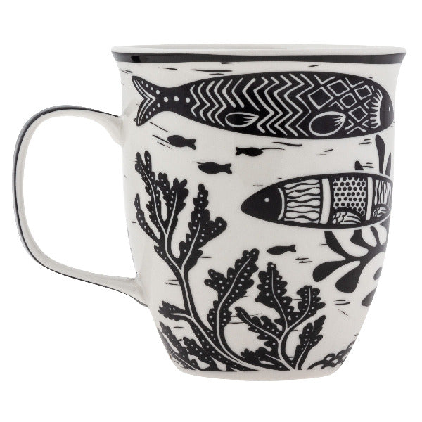 Black Speckled Ceramic Mug With Neutral Clay Bottom - Boho Mugs - Cust –  The Bohemian Box Shop